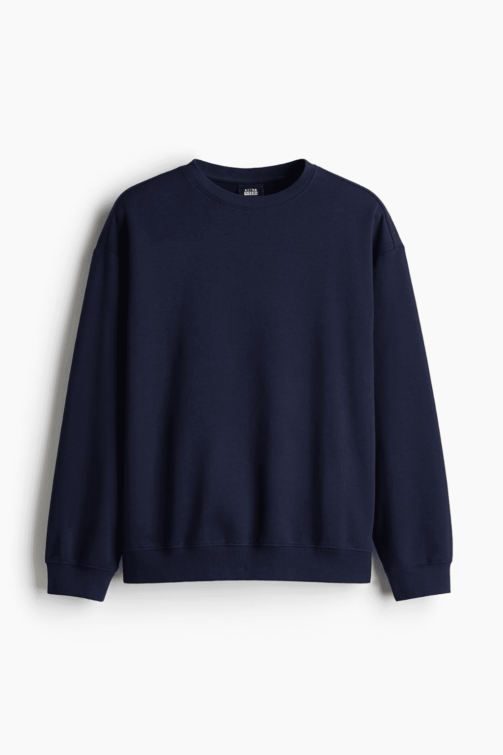 Navy Oversized Sweatshirt – Premium Comfort & Style - Image 2
