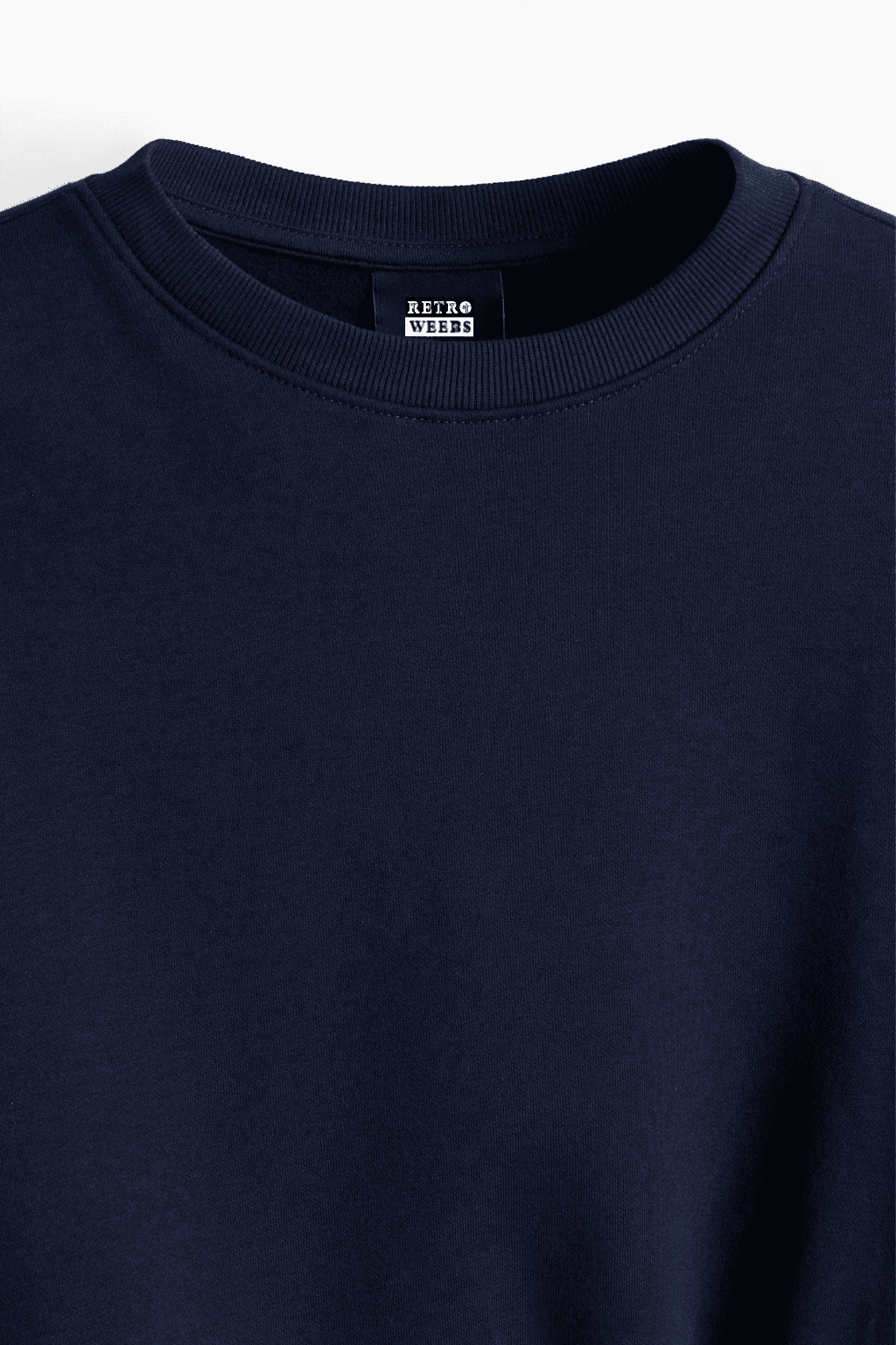 Navy Oversized Sweatshirt – Premium Comfort & Style - Image 1