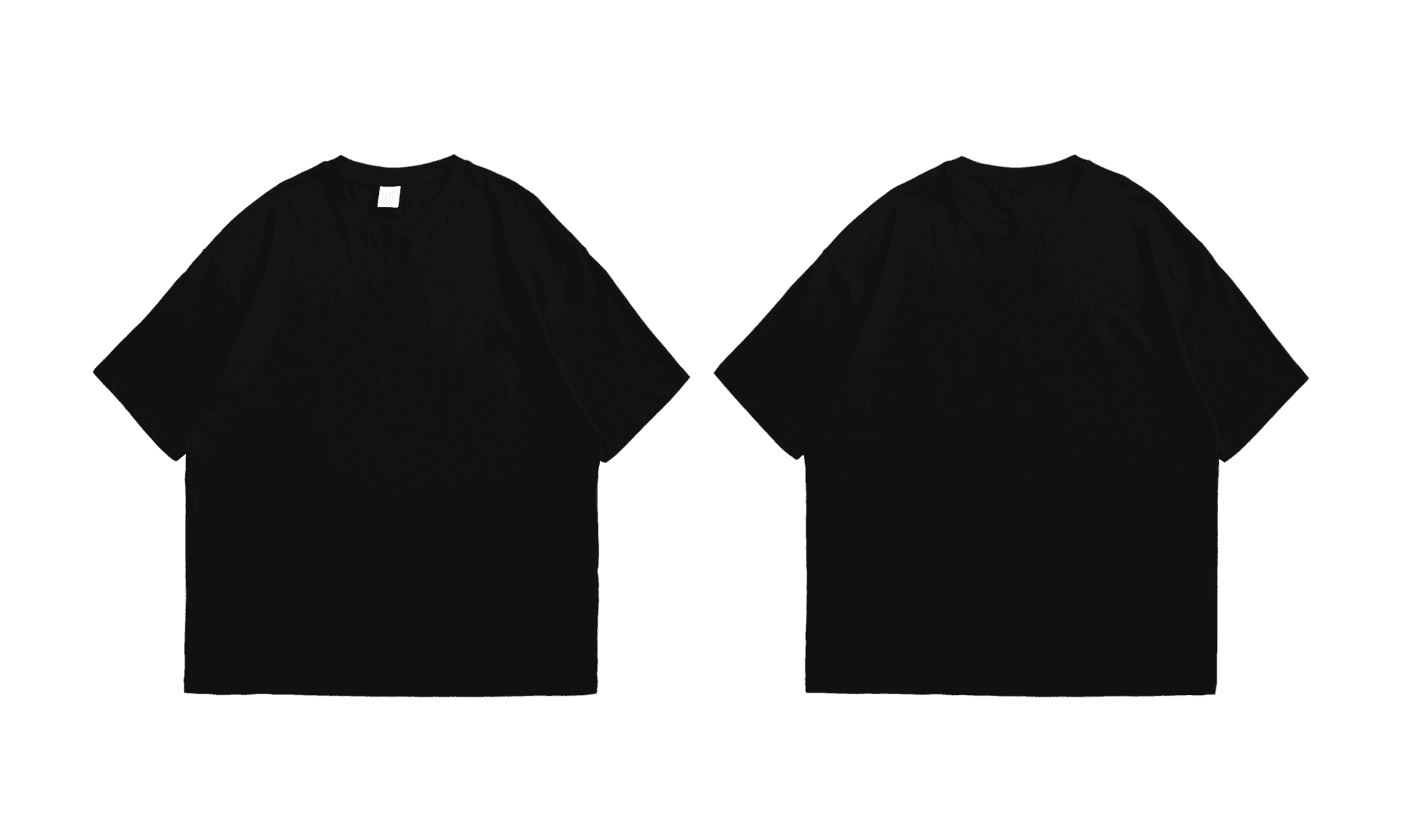 Black Oversized Tees - Image 1